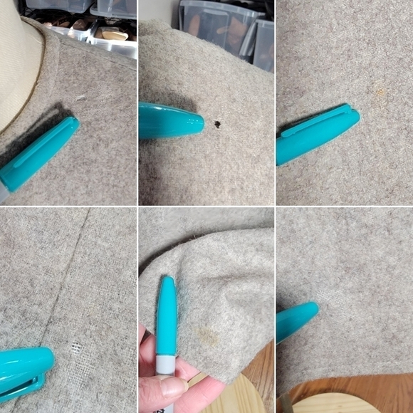 Vintage Lilli Ann Collections Wool Cape Structured Size see measurements - Picture 15 of 16